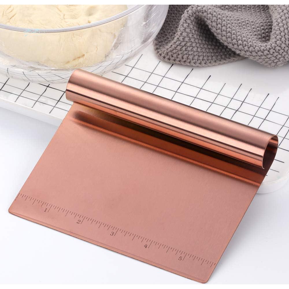 Cortador de Masa Multifuncional Dongbo Acero Inoxidable Oro Rosa