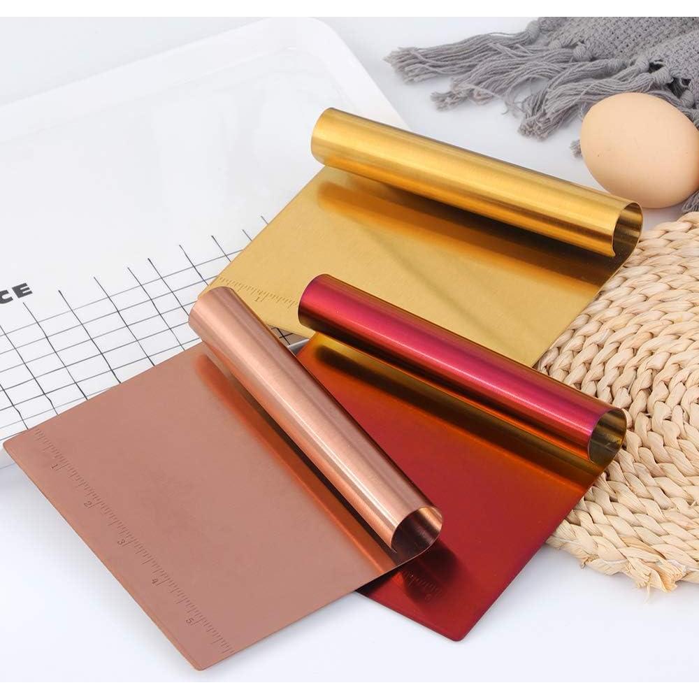 Cortador de Masa Multifuncional Dongbo Acero Inoxidable Oro Rosa