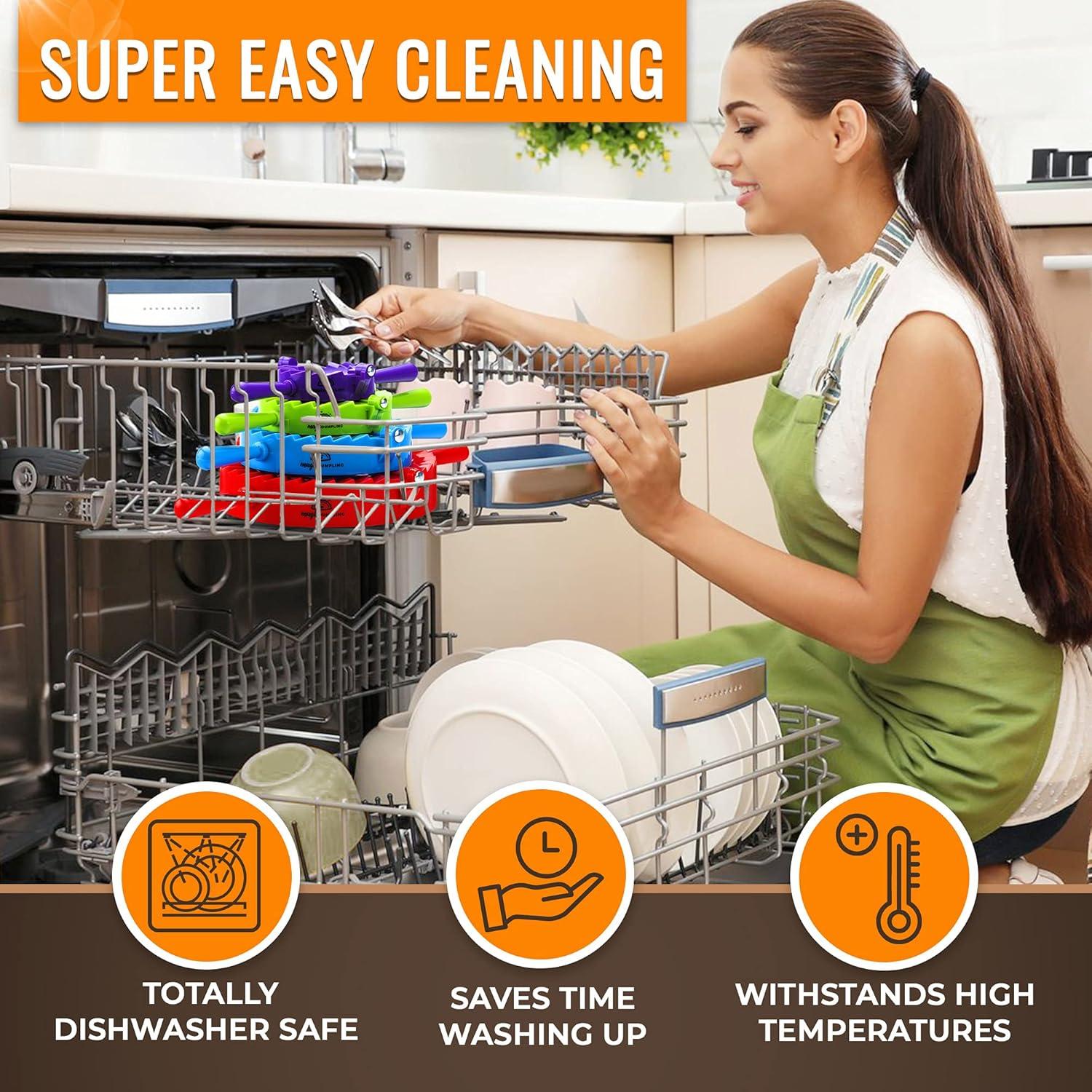 Kit de Moldes para Dumplings Magic Dumpling - 4 Prensas y Mate