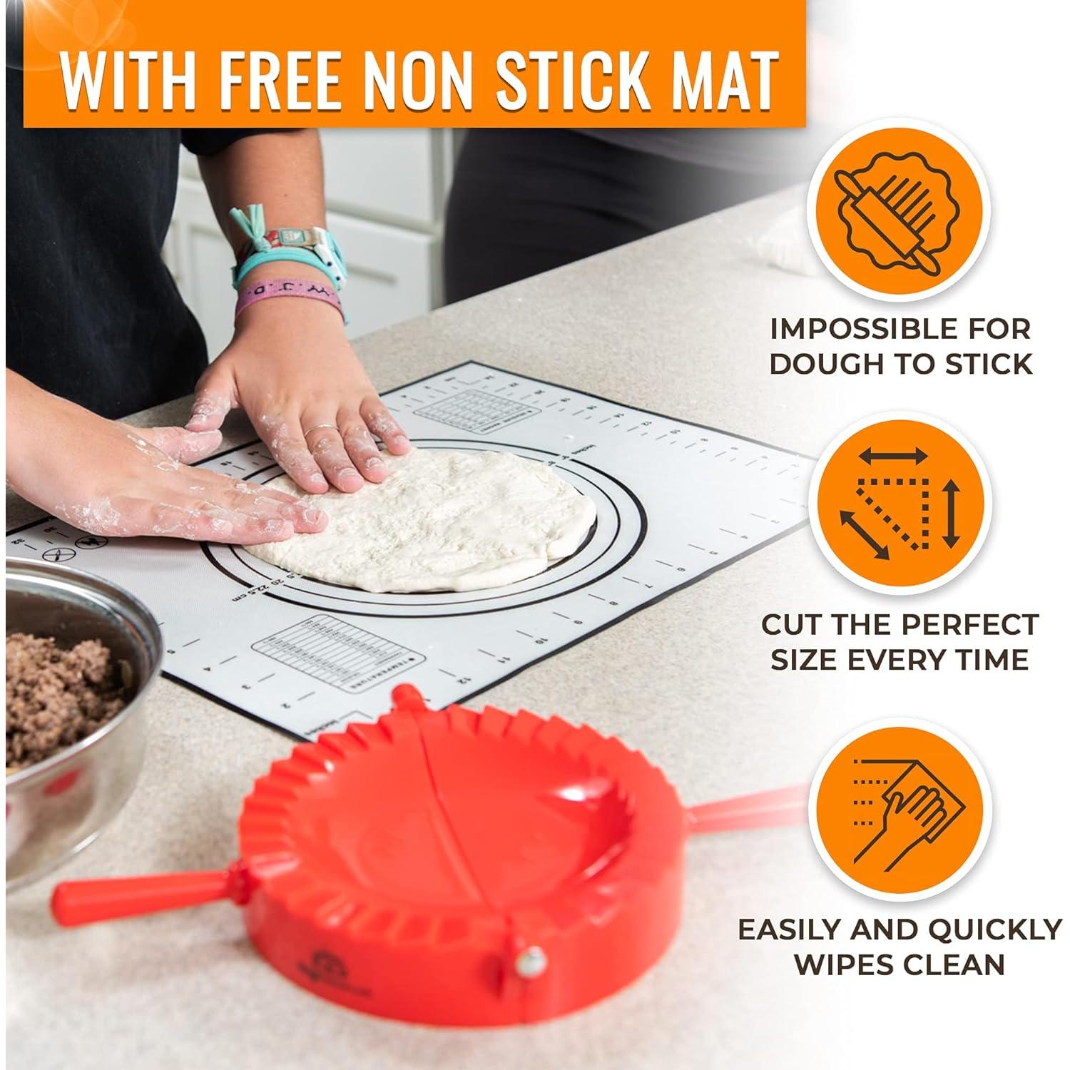 Kit de Moldes para Dumplings Magic Dumpling - 4 Prensas y Mate