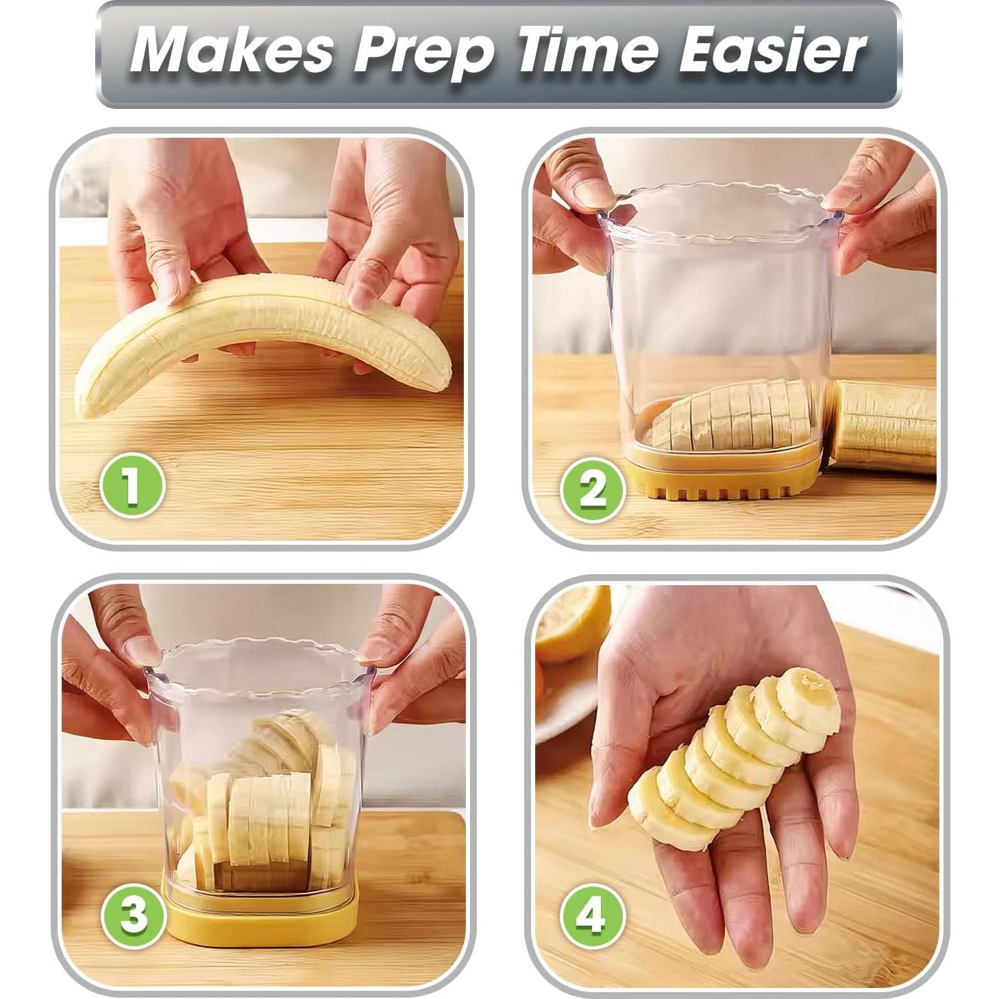 Cortador de Taza 365Home para Frutas y Verduras - Negro