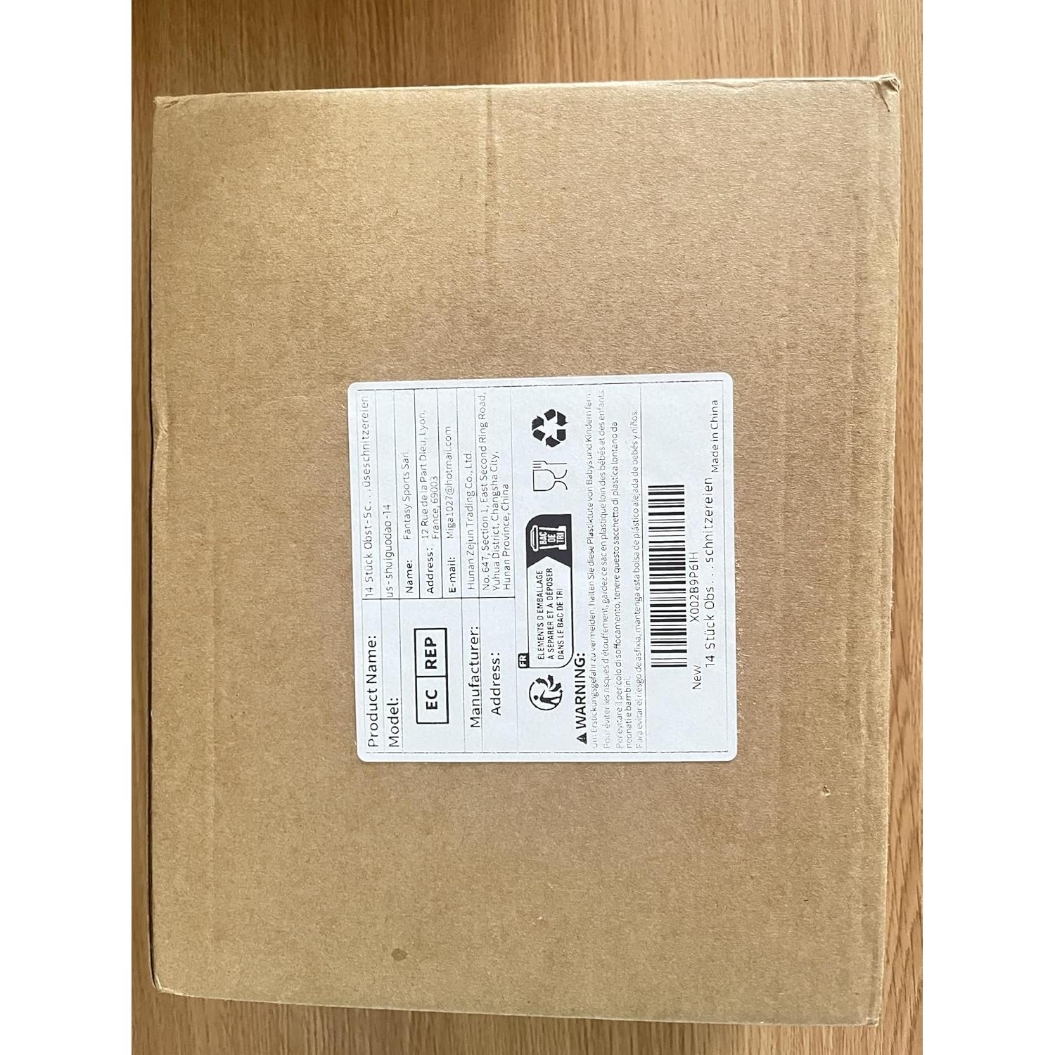 Juego de Herramientas para Tallado de Frutas Krbnk 14 Piezas