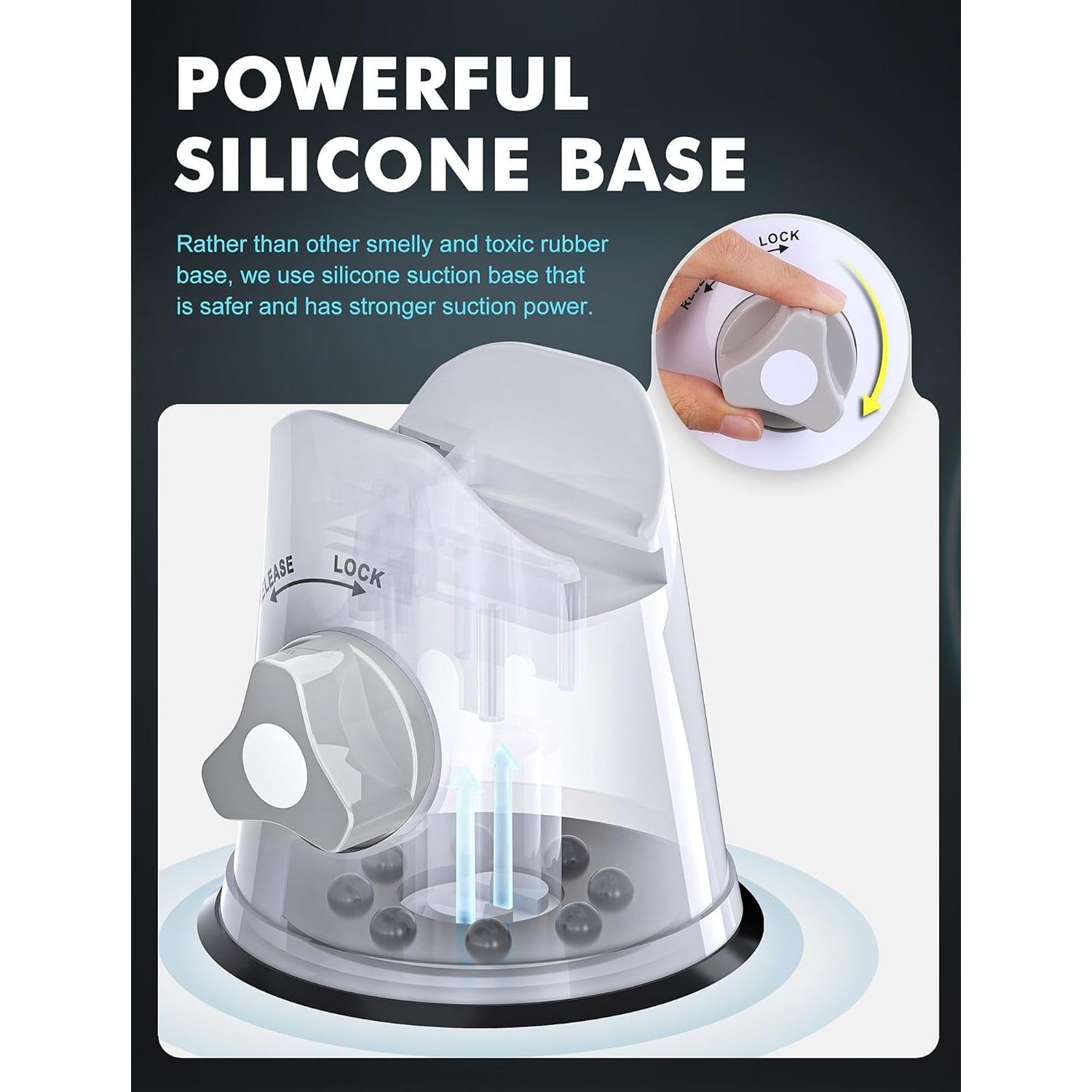 Rallador de Queso Rotatorio LucGee 3 en 1 Acero Inoxidable Blanco