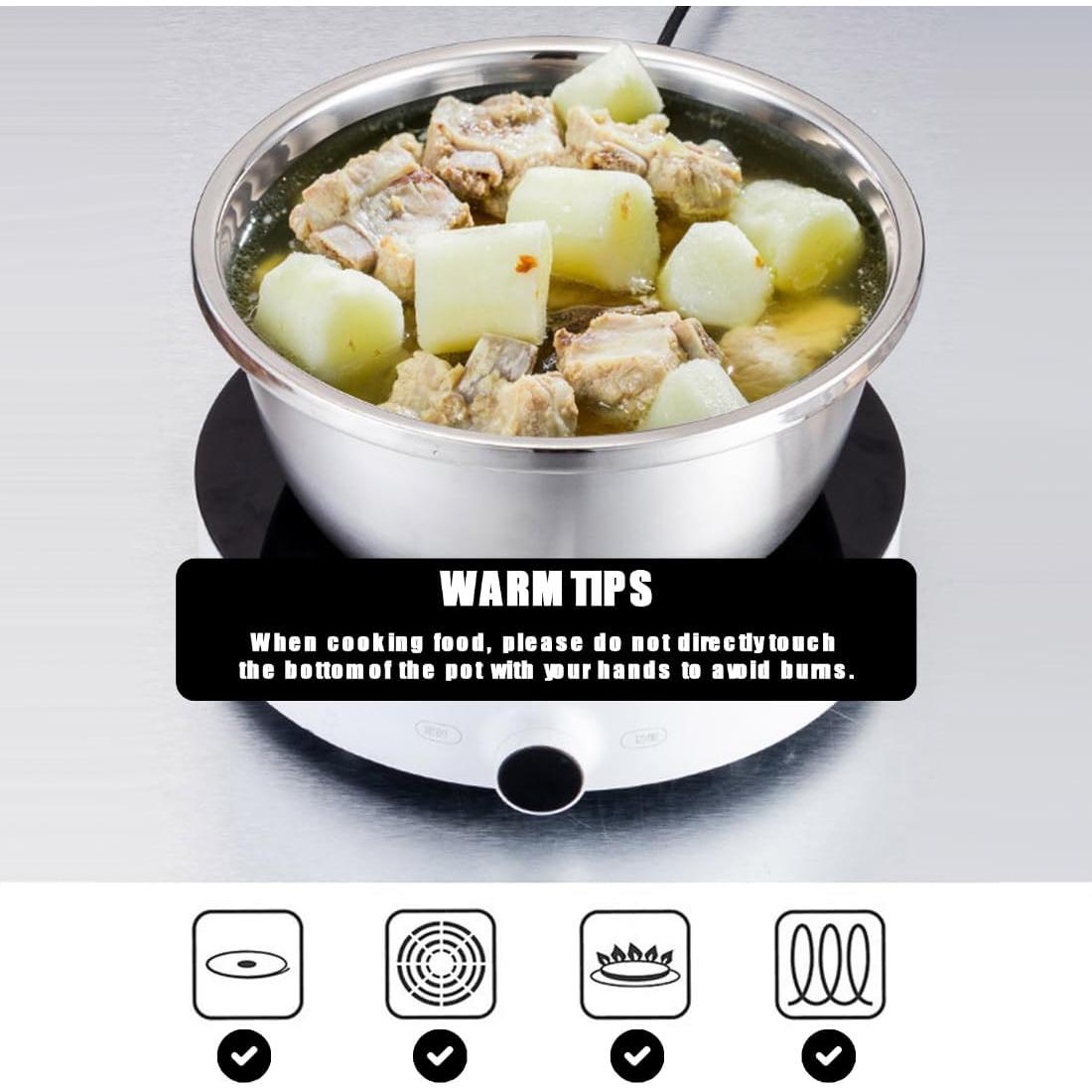 Rallador Colador 3 en 1 Slowtee Acero Inoxidable 26x10cm