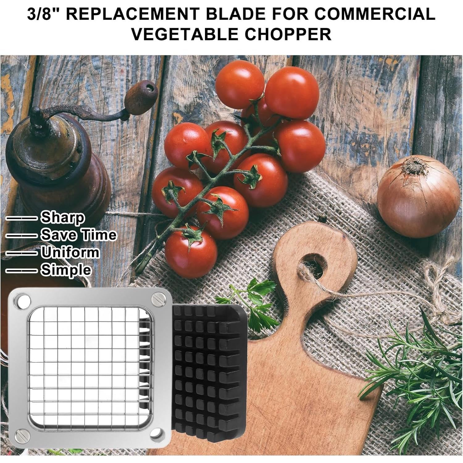 Cuchillas de Reemplazo KELEYU para Picadora de Verduras 2 Pcs