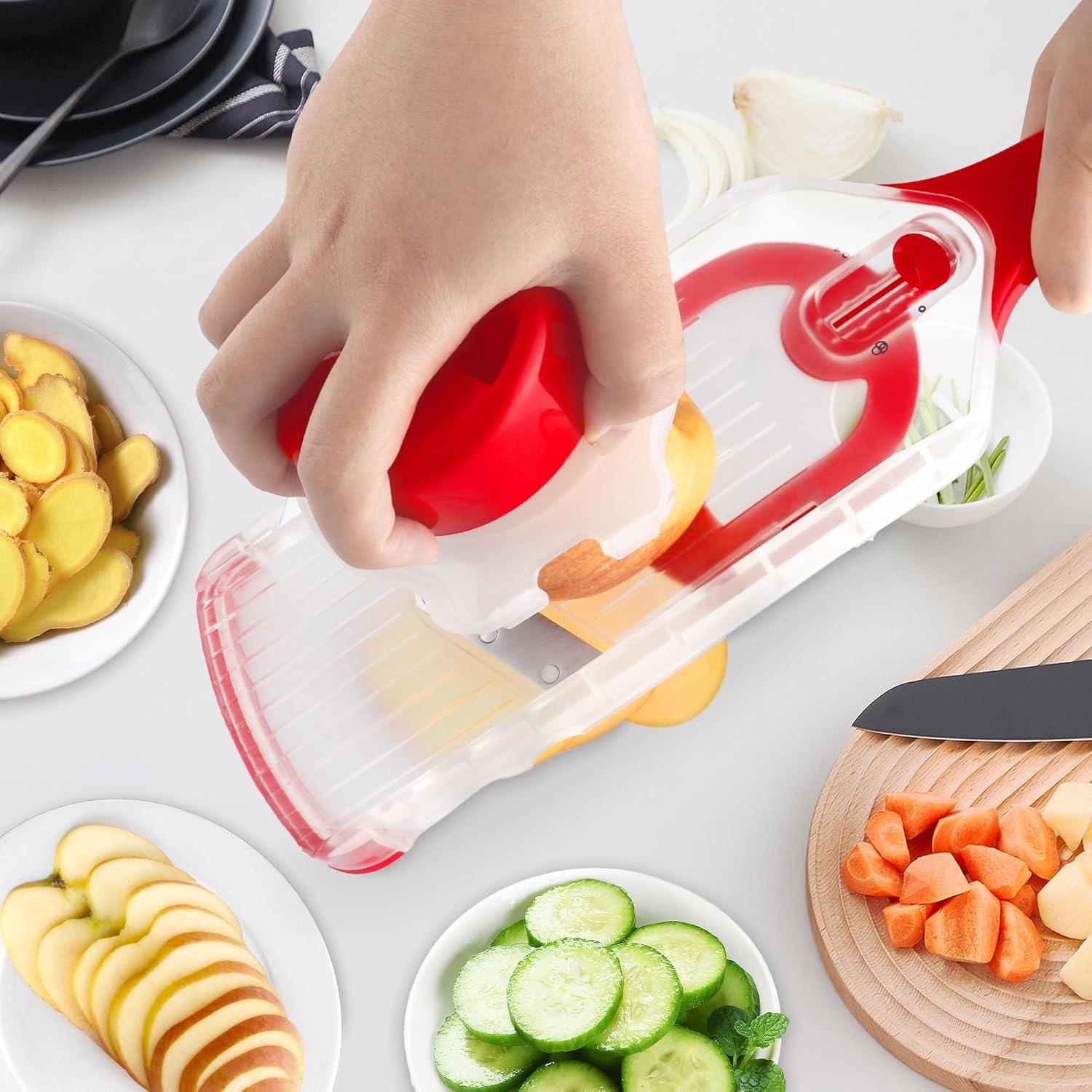 Cortador de Mandolina BINGBING- Ajustable Acero Inoxidable