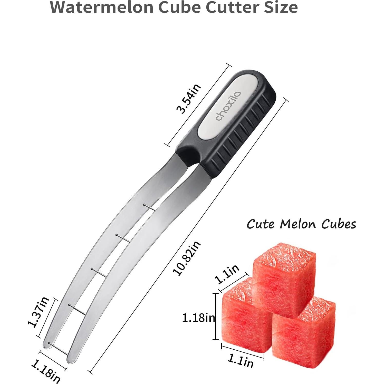 Cortador de Sandía Acero Inoxidable Choxila con Mango Antideslizante