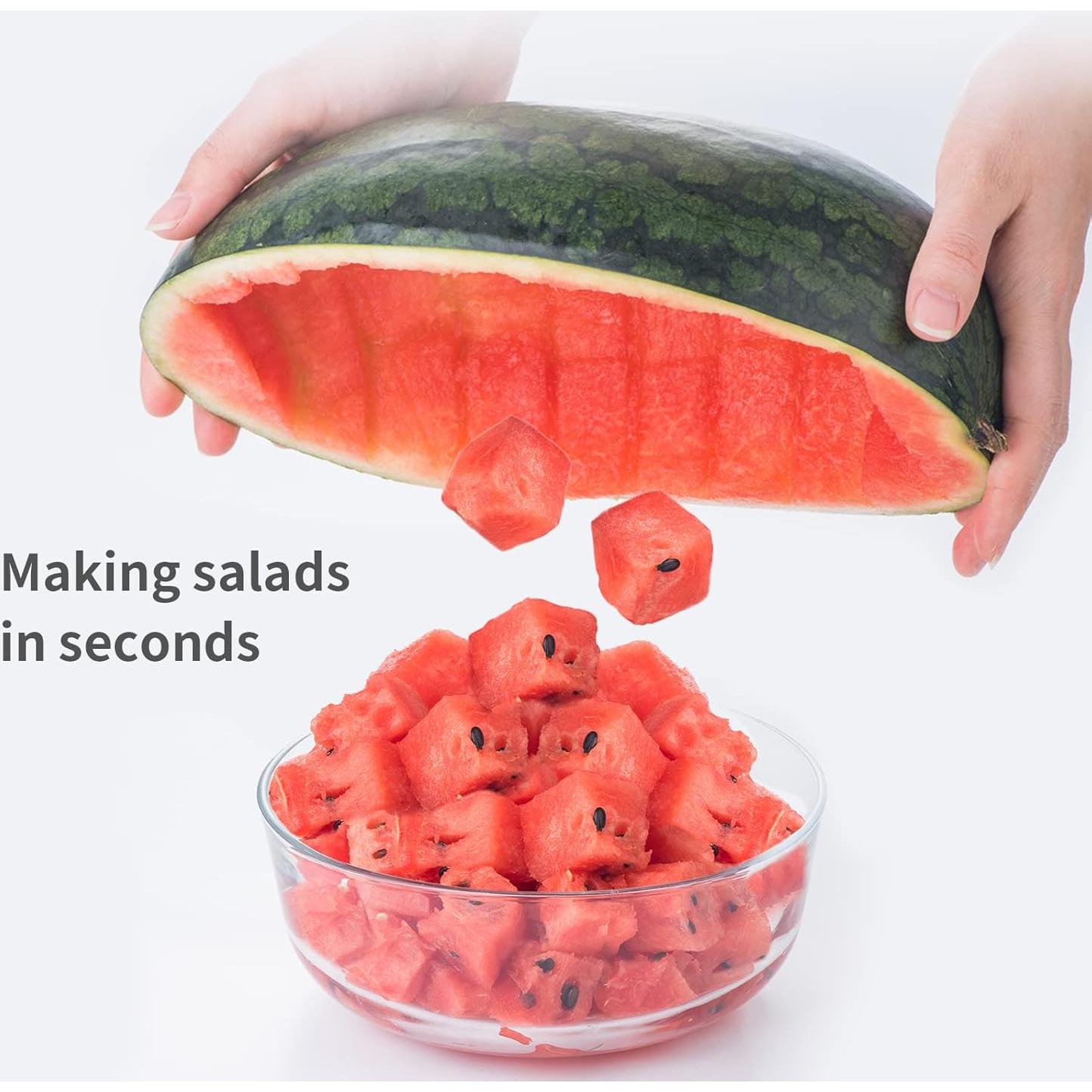 Cortador de Sandía Acero Inoxidable Choxila con Mango Antideslizante