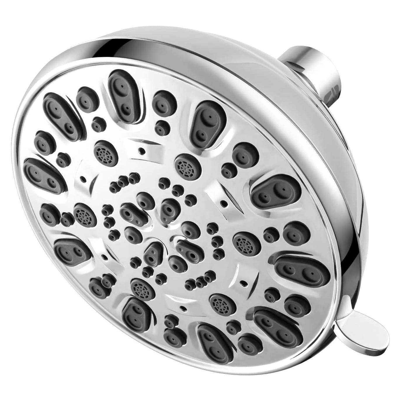 Cabezal de Ducha de Alta Presión VMASSTONE FM-001 4.7" Cromo