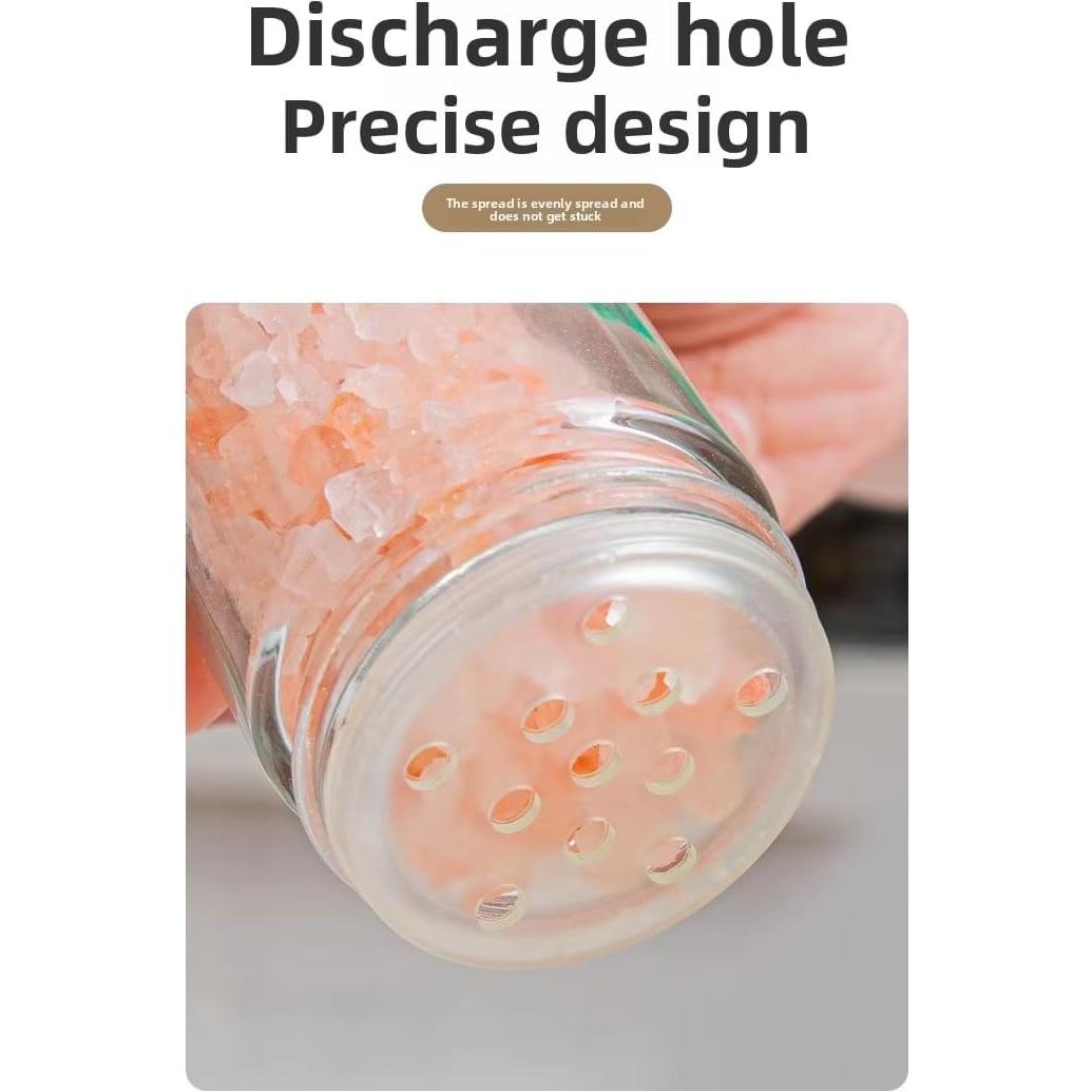 Organizador de Especias Giratorio A&K, 18 Frascos de Vidrio, Negro