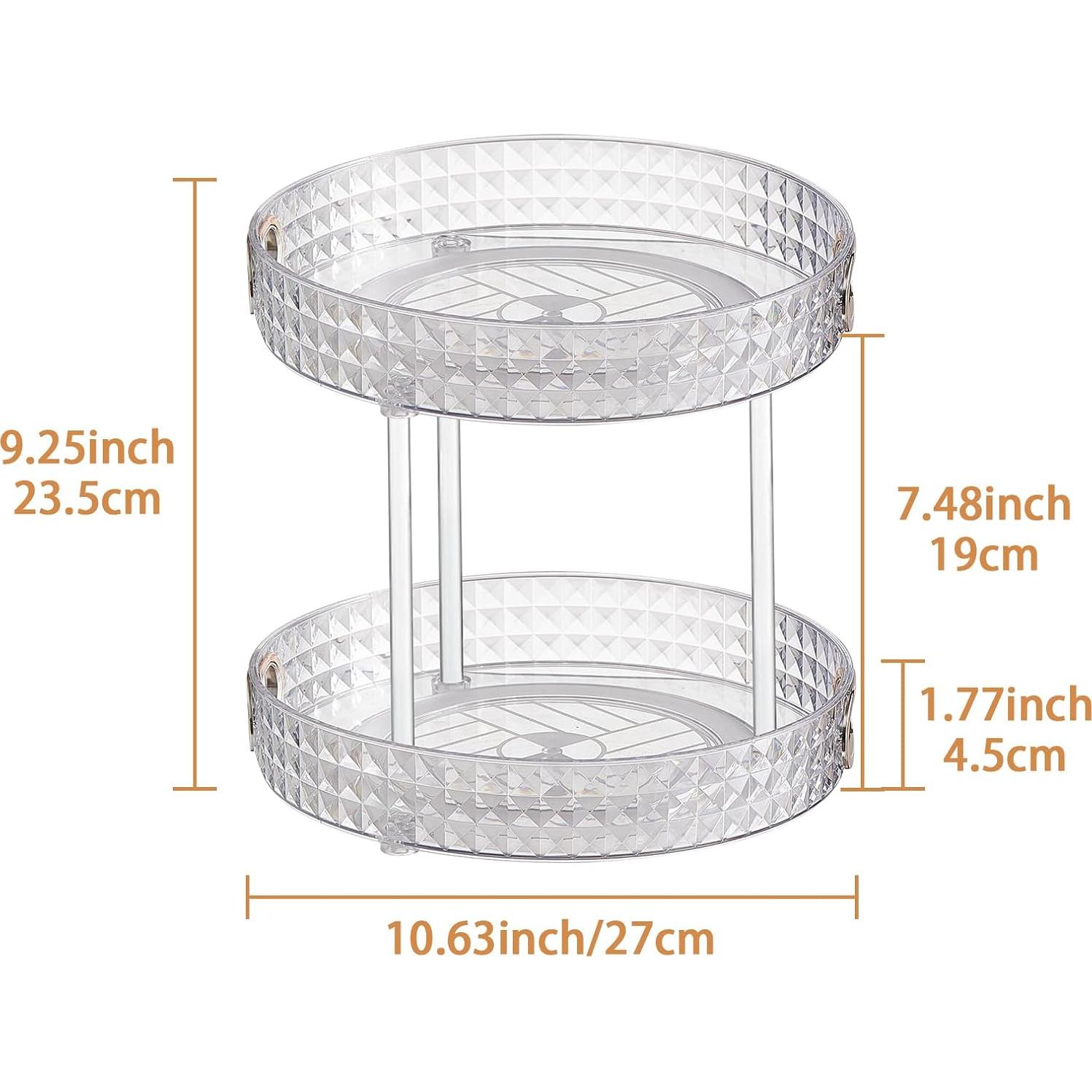 Organizador Giratorio de Cocina Wesoke 2 Niveles 27cm