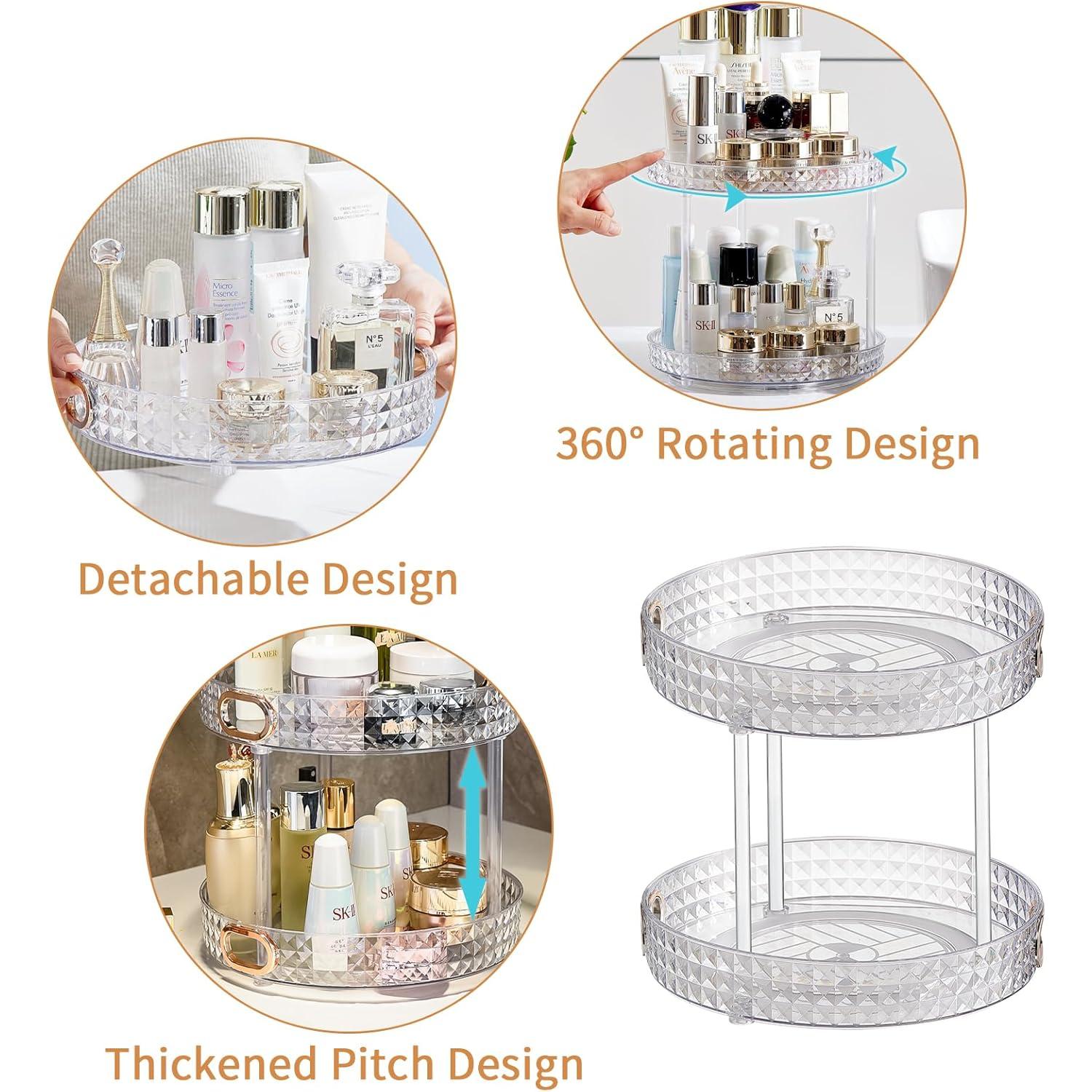 Organizador Giratorio de Cocina Wesoke 2 Niveles 27cm