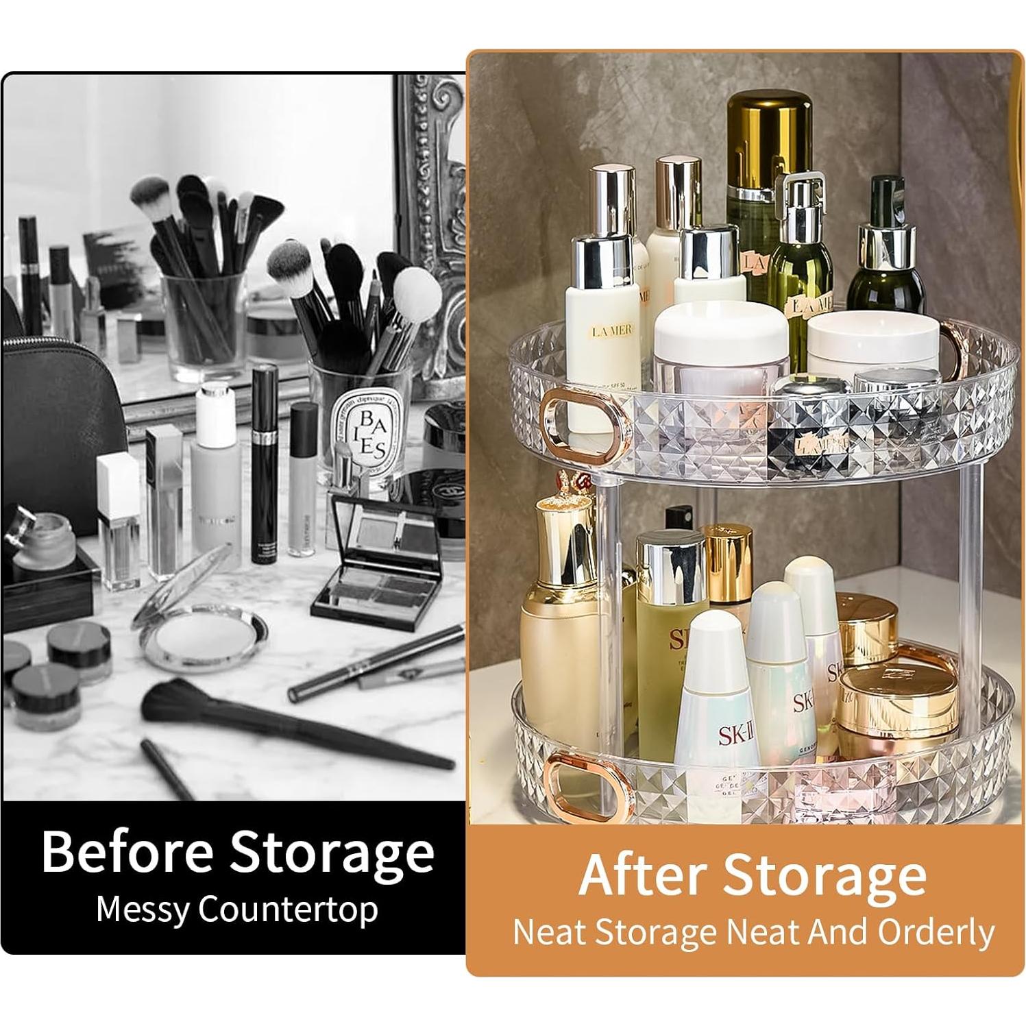 Organizador Giratorio de Cocina Wesoke 2 Niveles 27cm