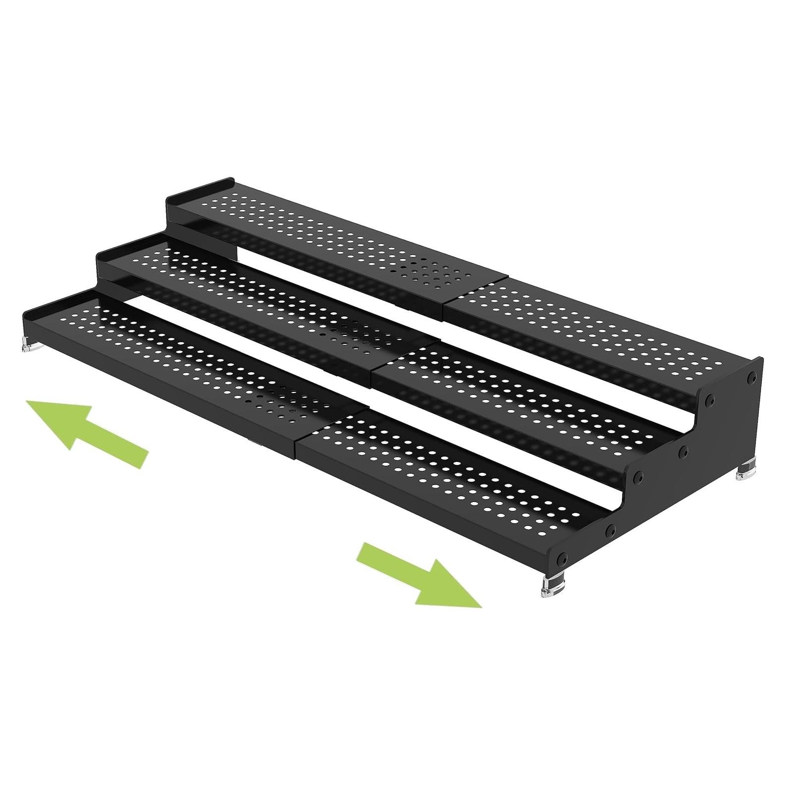 Organizador de especias Jojocross 3 niveles ajustable negro