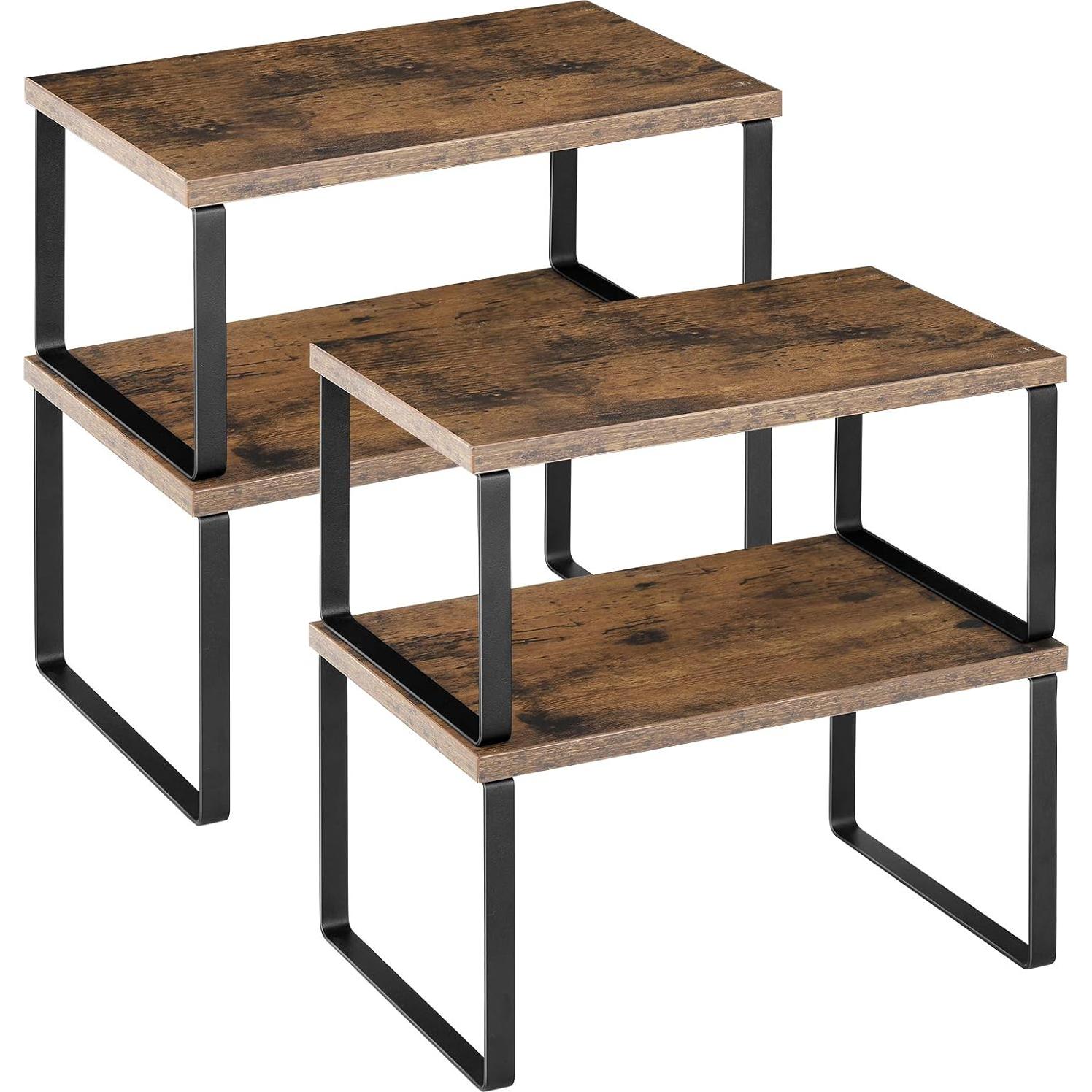 Organizador de Estantes ETELI Expansible Juego de 4 para Cocina