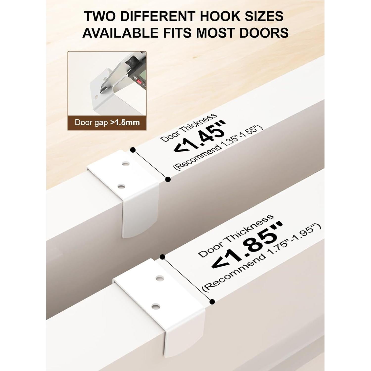 Organizador de despensa Delamu 6 niveles ajustable Blanco