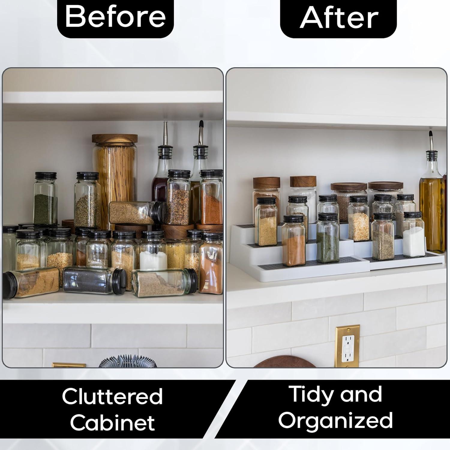 Organizador de Especias Expandible Tidy Train - 3 Niveles