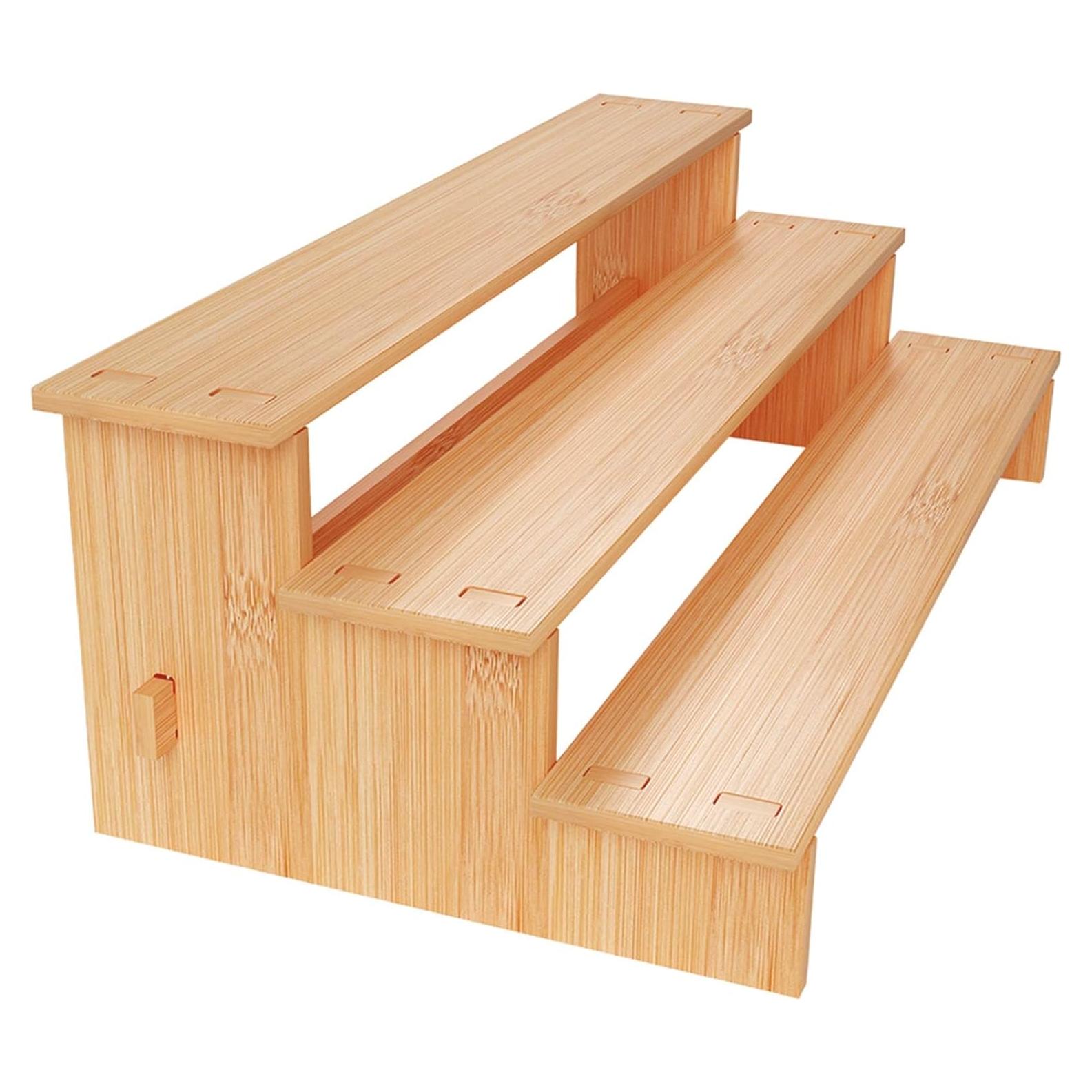 Organizador de Especias de 3 Niveles JinDoWin en Bambú