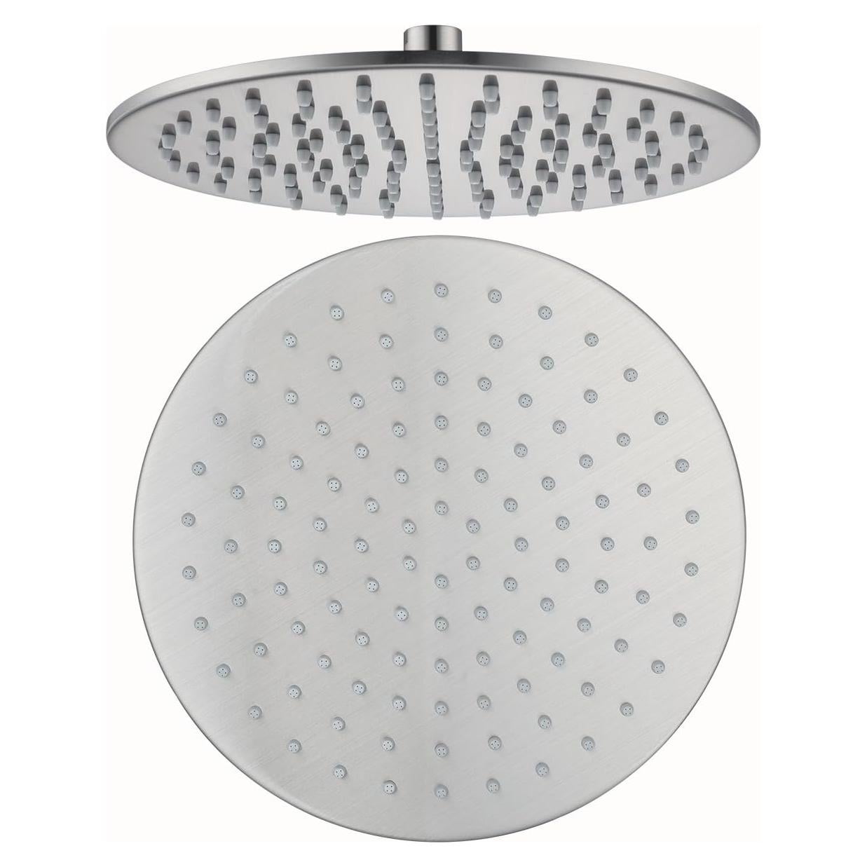 Cabezal de Ducha de Lluvia RANDOM 10" Acero Inoxidable Niquel