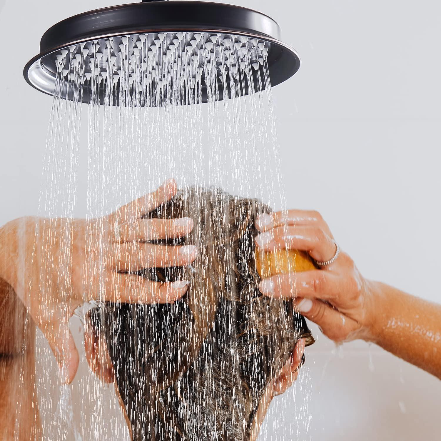 Cabezal de Ducha de Lluvia Drettyer 9" Vintage Aceitado