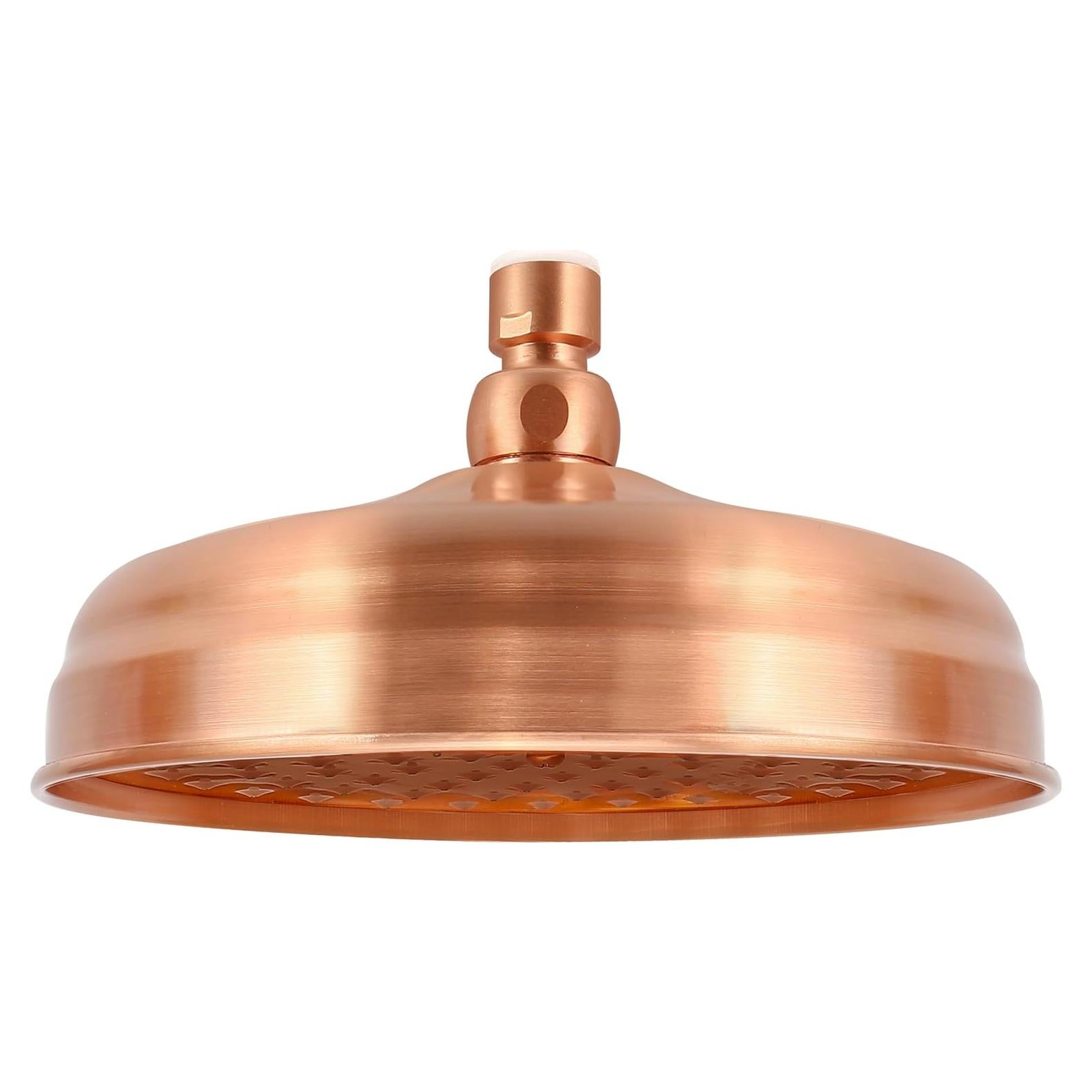 Cabezal de Ducha de Lluvia BuleVina 20 cm Cobre Inoxidable