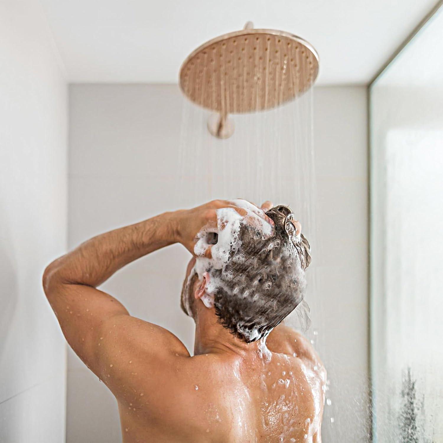 Cabezal de Ducha de Lluvia BuleVina 20 cm Cobre Inoxidable