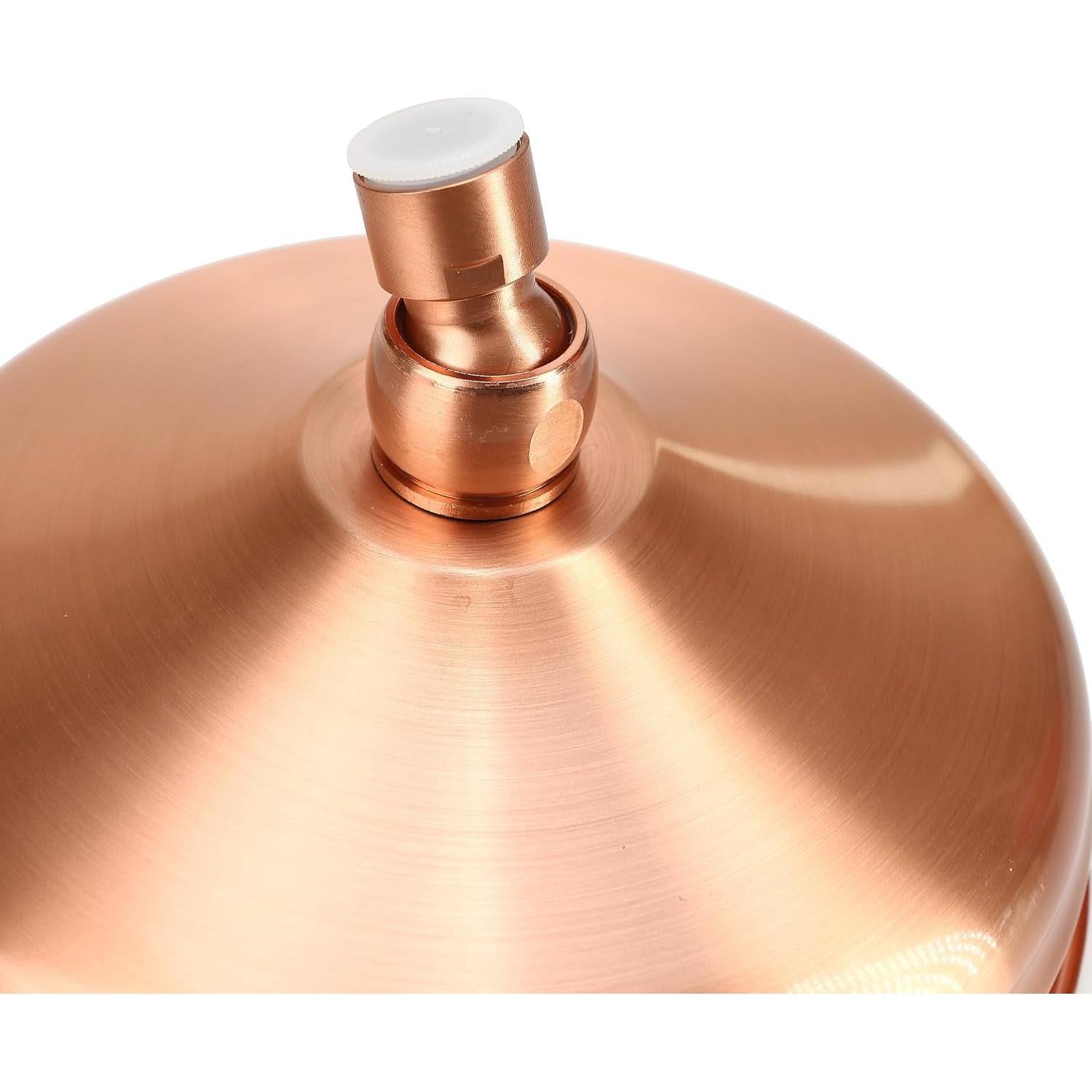 Cabezal de Ducha de Lluvia BuleVina 20 cm Cobre Inoxidable