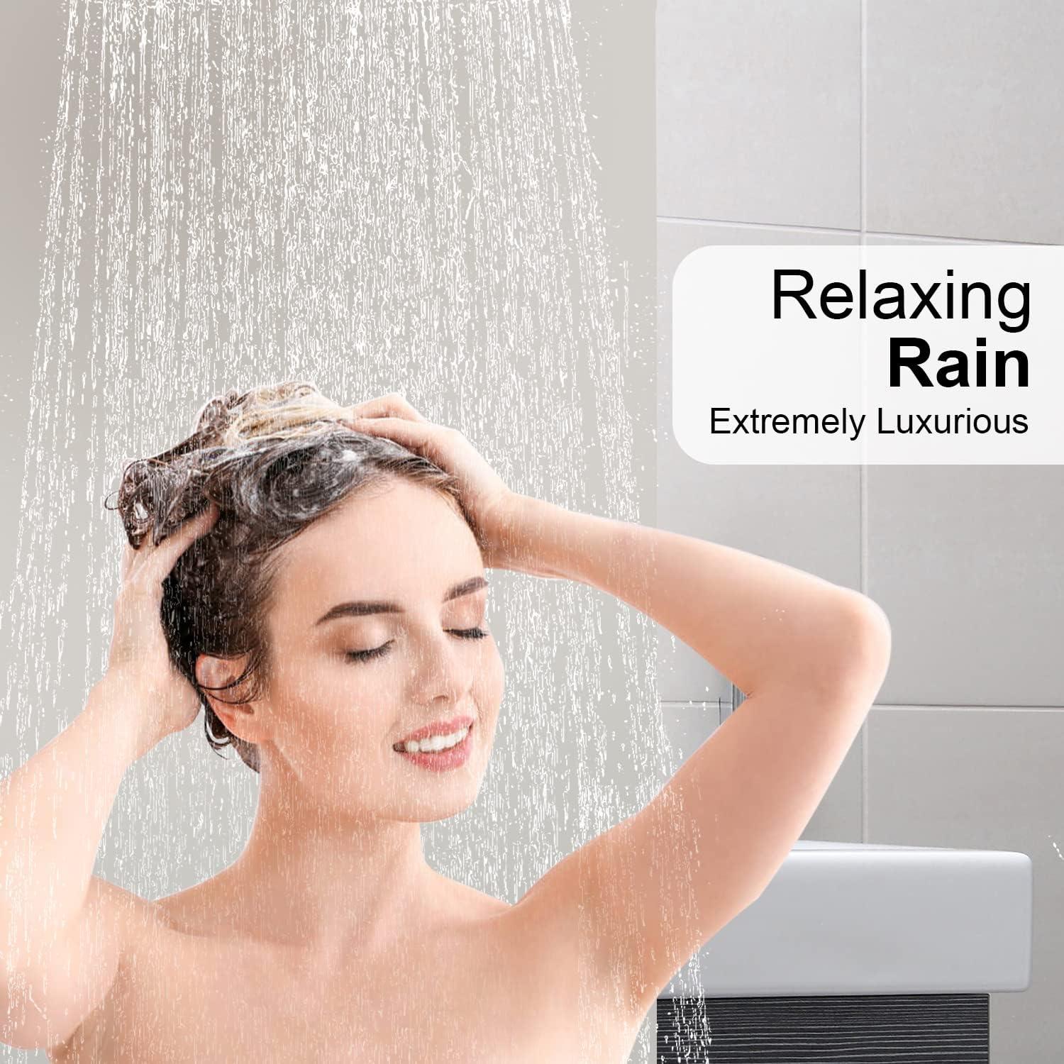 Cabezal de Ducha de Lluvia Drettyer 9" Acero Inoxidable Bronce