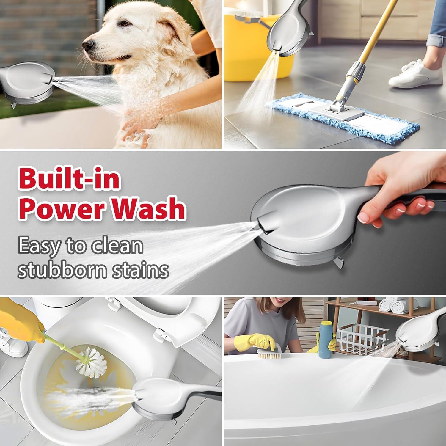 Cabezal de Ducha Doble 2 en 1 GRICH 10'' Cromo Alta Presión