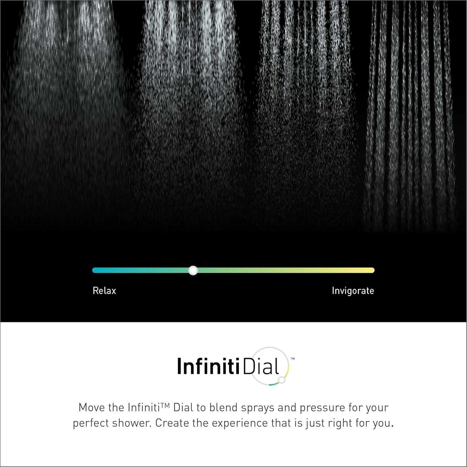 Cabezal de Ducha Moen Verso Eco-Performance Cuadrado 15 cm Cromo