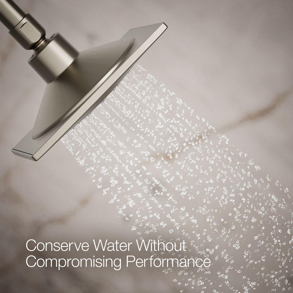 Cabezal de Ducha KOHLER Loure Níquel Cepillado 1.75 GPM