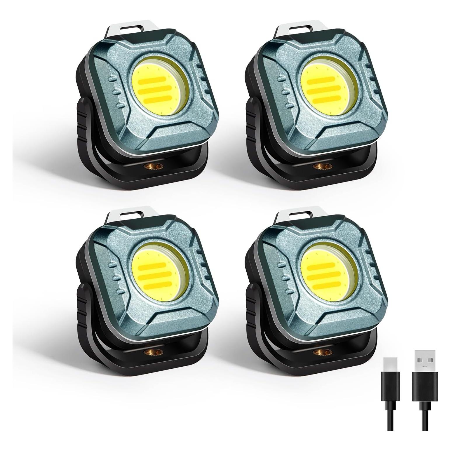 Luz de Trabajo Recargable Gabujau 500 Lúmenes LED Magnética