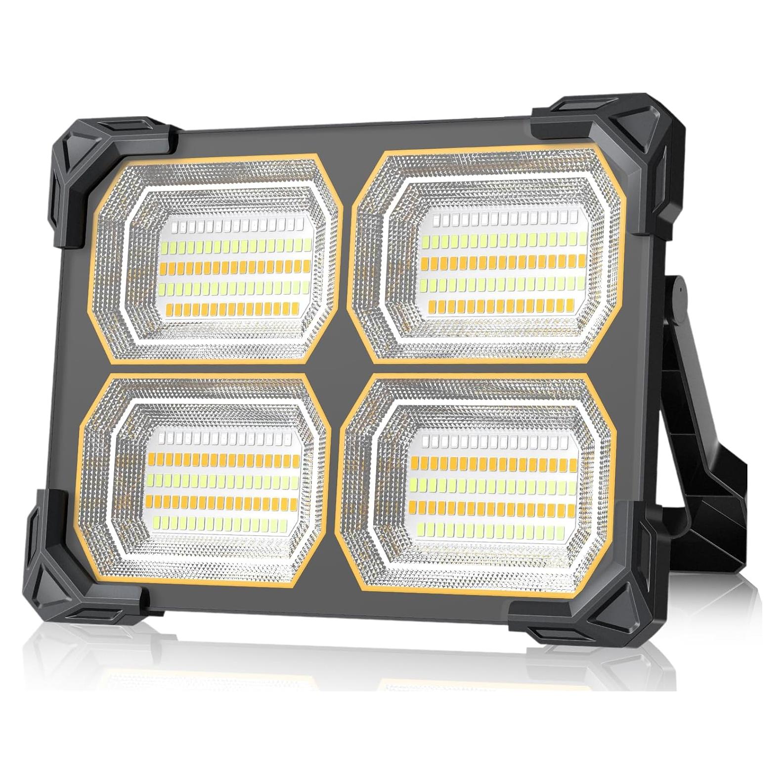Luz de Trabajo LED Recargable 200W 20000LM IP66 para Camping