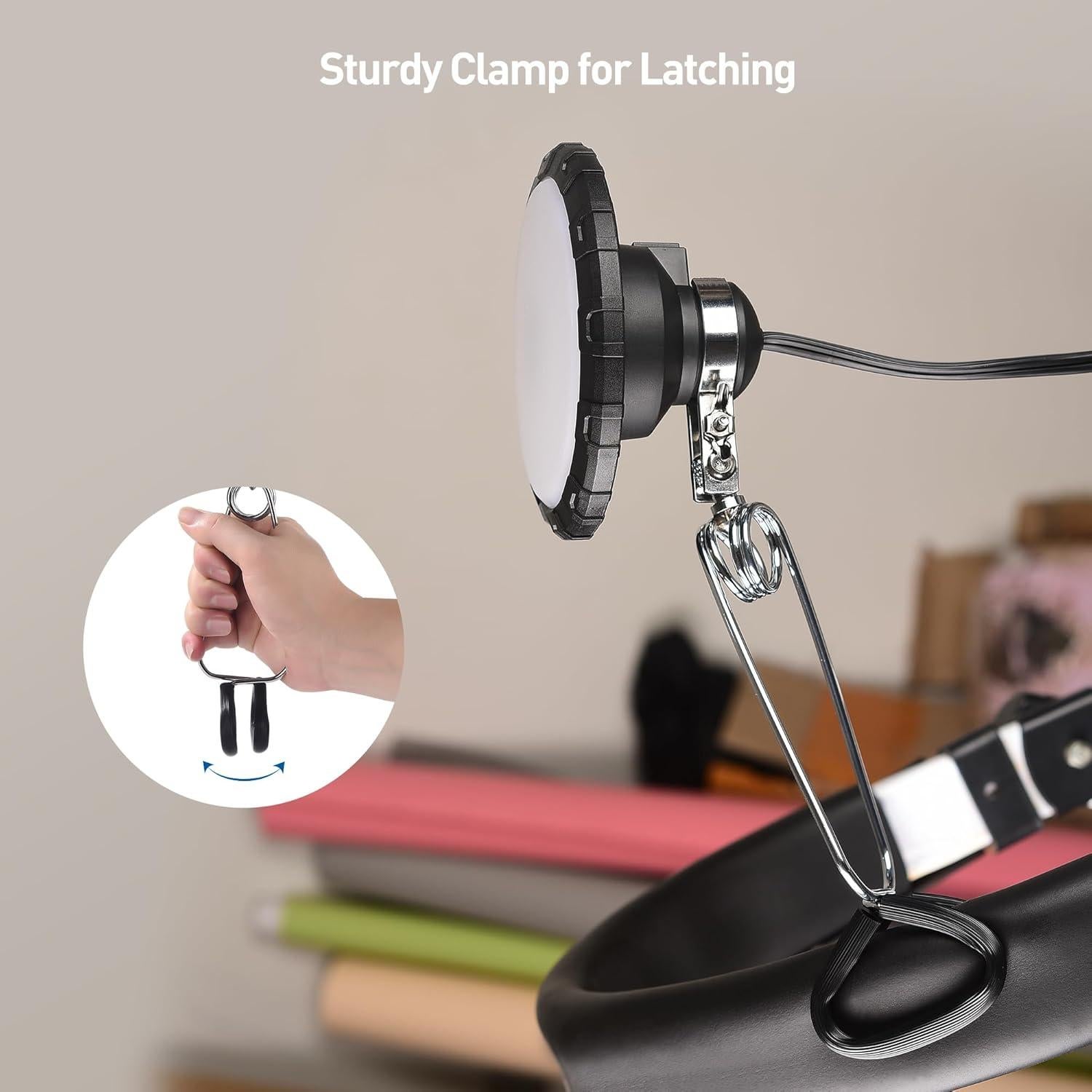 Luz LED de Abrazadera Portátil Cable Matters 800 Lúmenes 9.5W