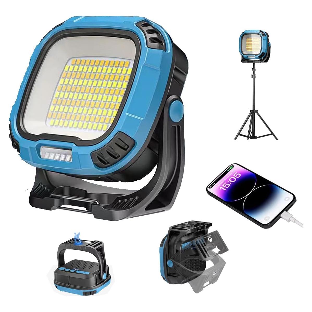 Luz de Trabajo LED Recargable EzoLife GZ-0892 2500LM Impermeable