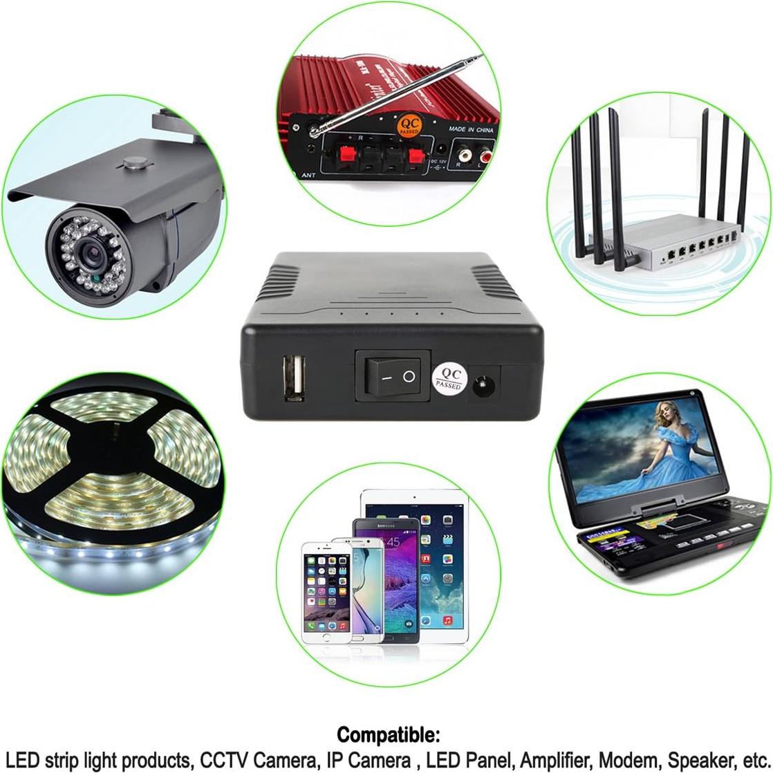 Batería Recargable TalentCell 12V 6000mAh Li-ion con Cargador