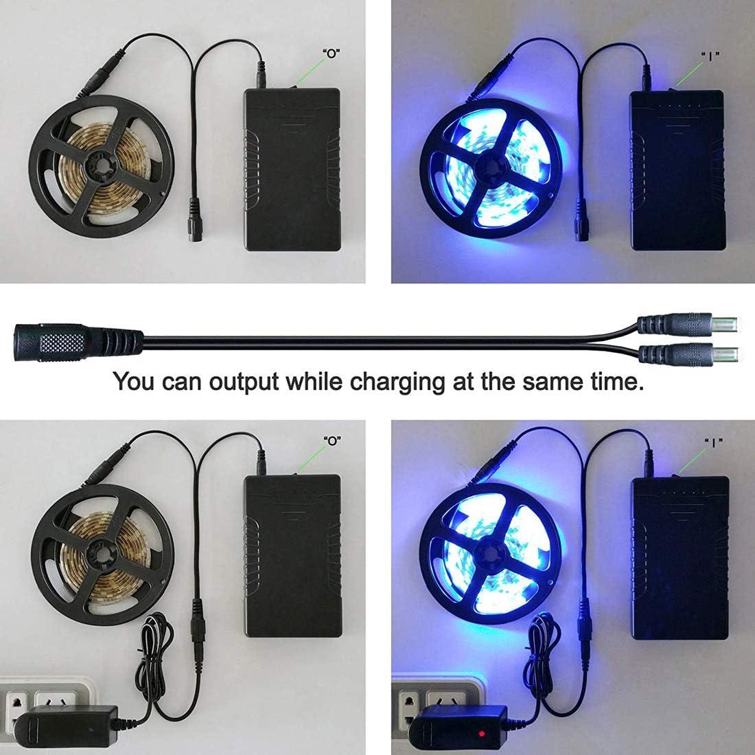 Batería Recargable TalentCell 12V 6000mAh Li-ion con Cargador