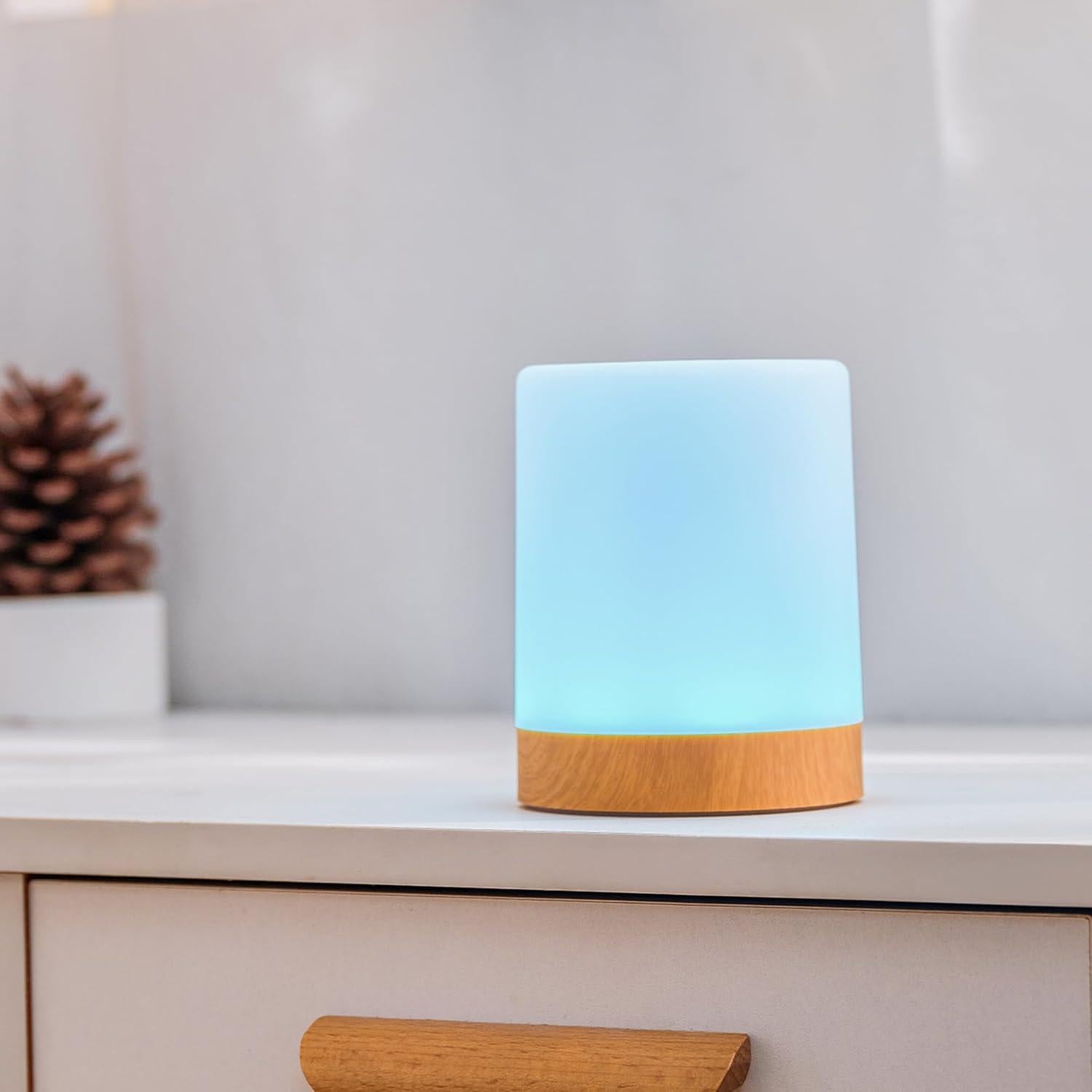 Lámpara Táctil Portátil LED Multicolor Globe Electric 12 cm