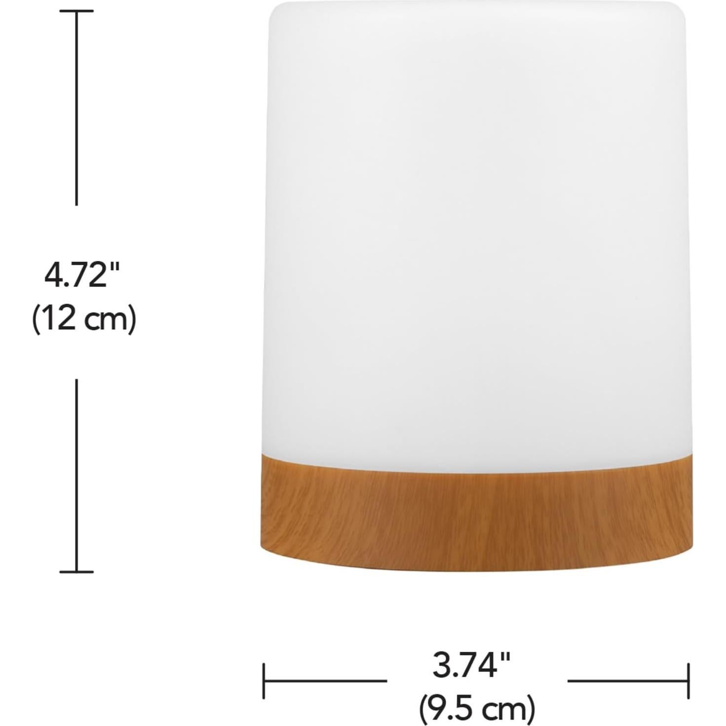 Lámpara Táctil Portátil LED Multicolor Globe Electric 12 cm