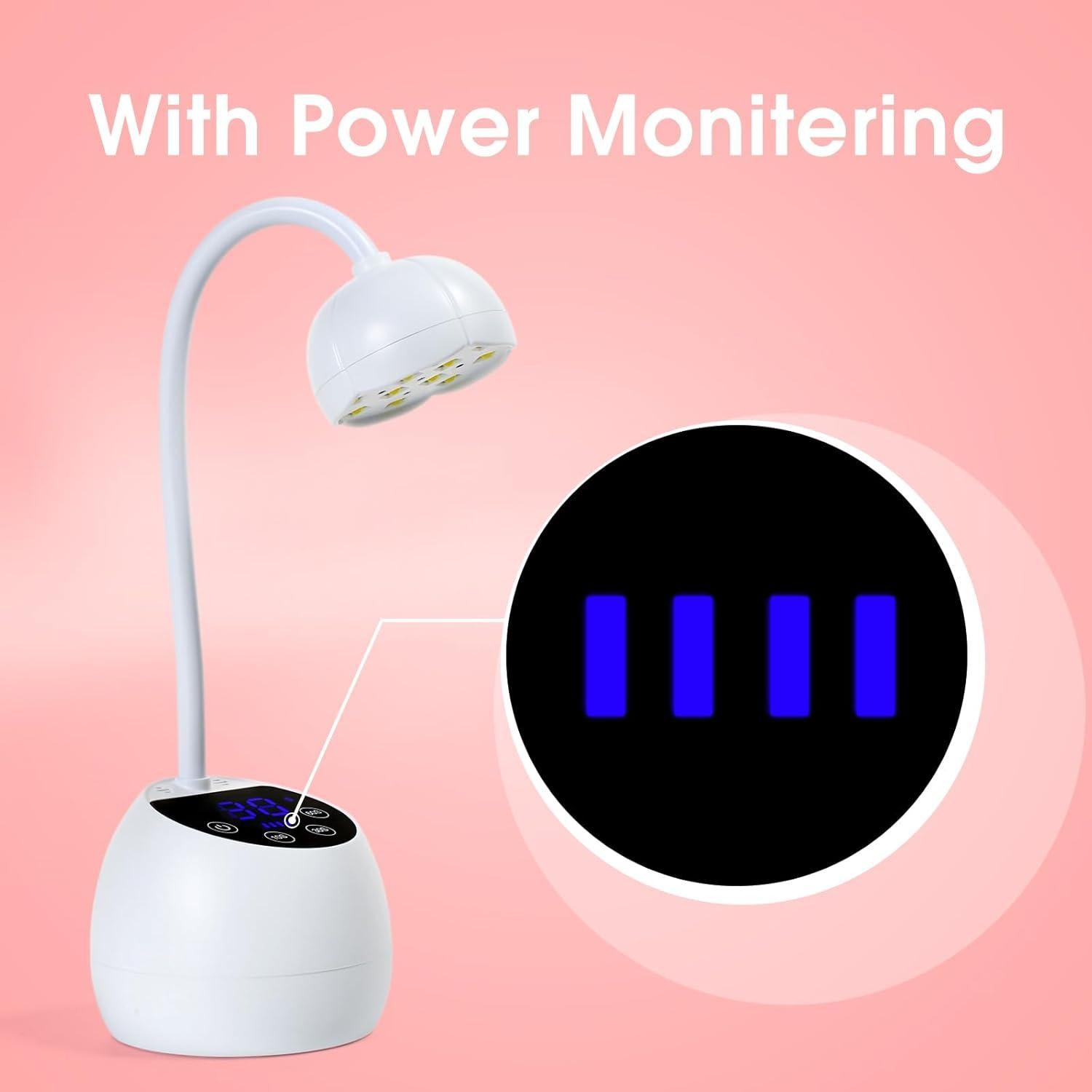 Lámpara UV LED Inalámbrica 36W Liddy Art para Uñas