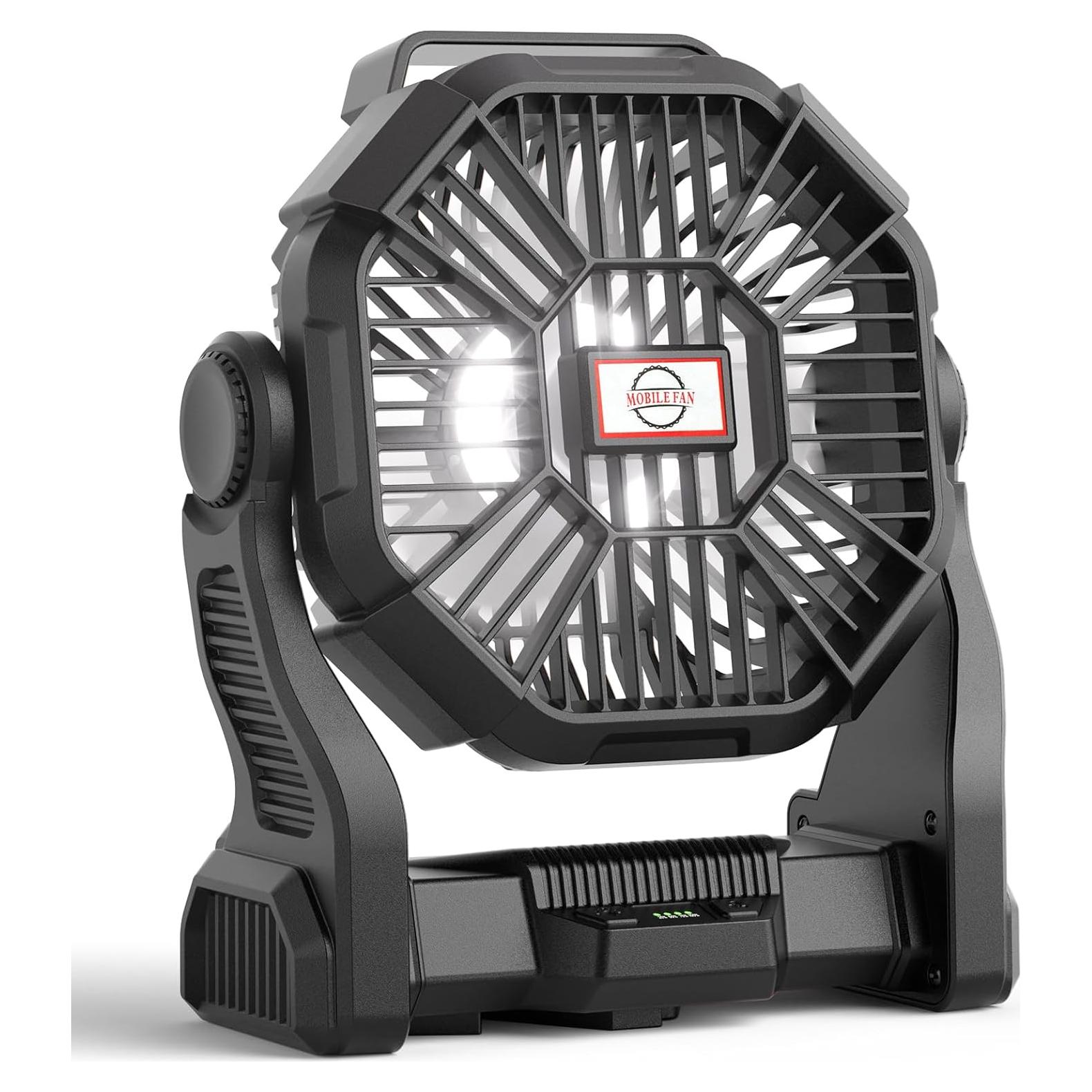 Ventilador de Camping VOSFEEL X23 Portátil Recargable 20000mAh