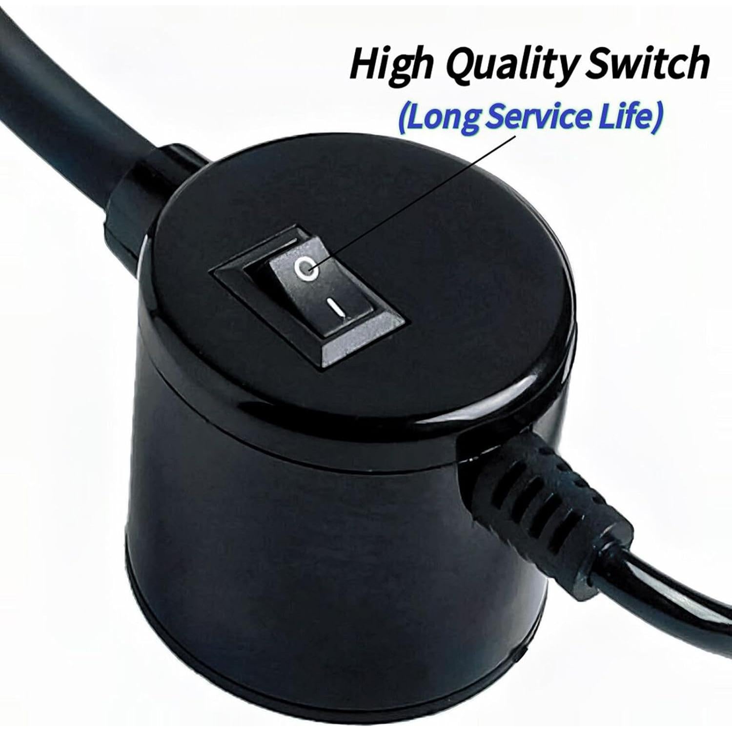 Luz de Trabajo LED AUTIDEFY con Brazo Flexible y Base Magnética