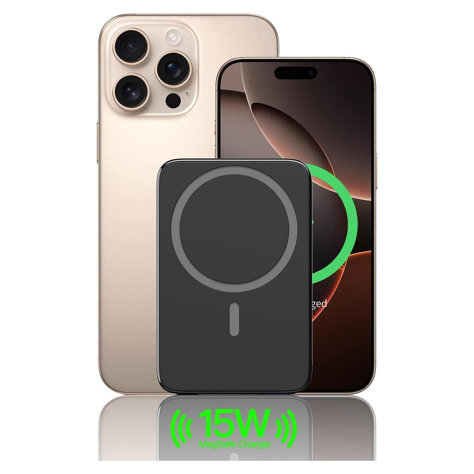 Banco de Energía Magnético OUOTOO 5000mAh Carga Rápida 20W