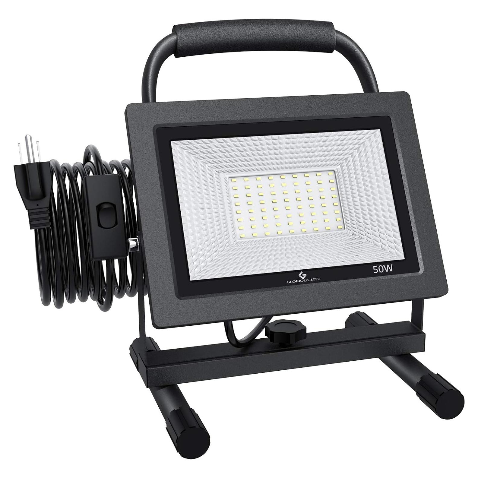Luz de Trabajo LED Glorious-Lite 50W 5000LM IP66 Ajustable