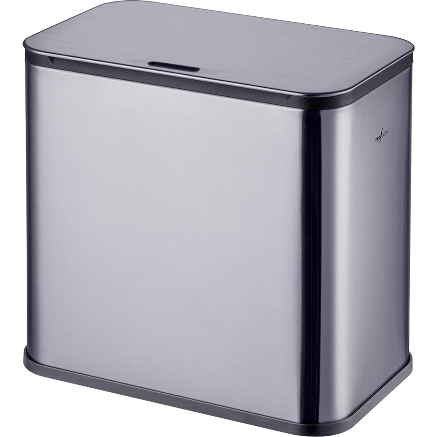 Cubeta de Basura Acero Inoxidable RED FACTOR 5L con Tapa