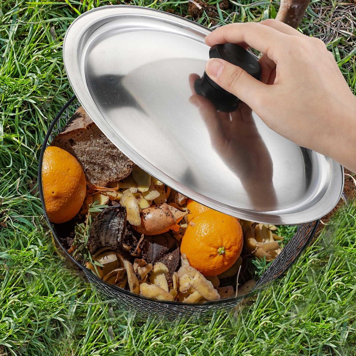 4 Compostores de Gusanos Inground MorningRo 23x23x15cm