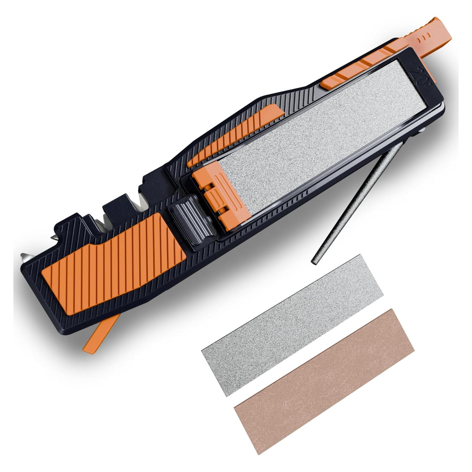 Afilador de Cuchillos Sharp Pebble con Encendedor y Silbato