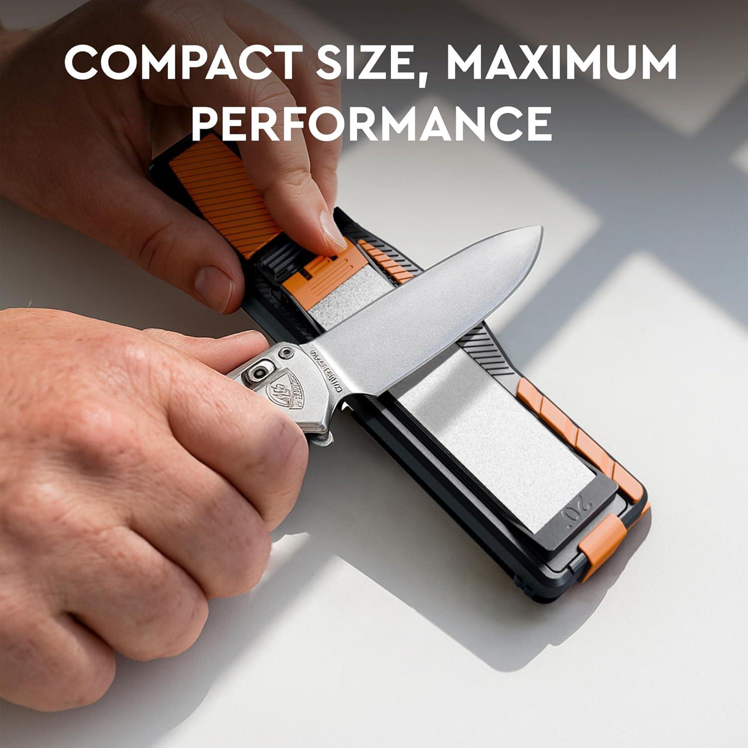 Afilador de Cuchillos Sharp Pebble con Encendedor y Silbato