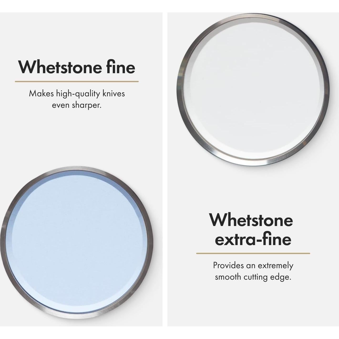 Afilador de Cuchillos HORL 2 de Madera de Roble con Discos Premium