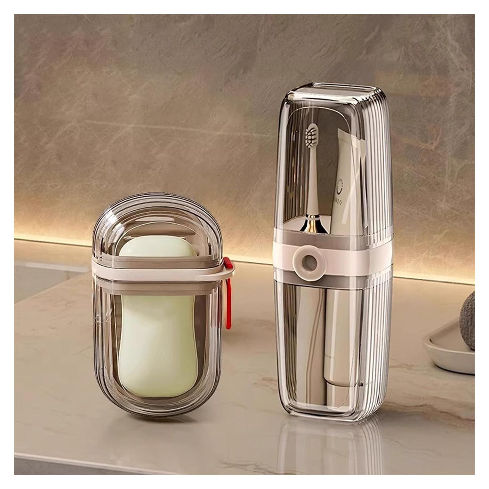 Estuche de viaje para cepillos de dientes FQDGTFA 2 piezas